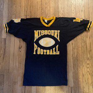 Vintage University of Missouri Football Jersey